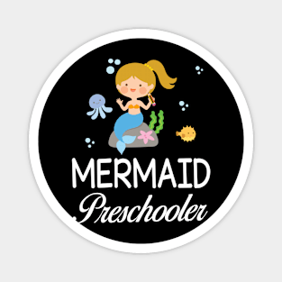 Mermaid Student Preschooler Back To School Sister Daughter Magnet